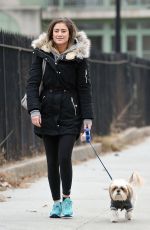 KATIE WAISSEL Out and About in New York 12/12/2016