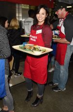 KATRINA LAW at Los Angeles Mission Christmas Celebration 12/23/2016