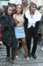 KEKE PALMER in Bikini Top Out in New York 12/16/2016