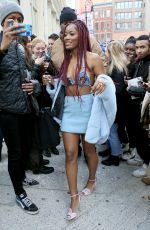 KEKE PALMER in Bikini Top Out in New York 12/16/2016