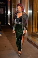 KEKE PALMER Night Out in New York 12/15/2016