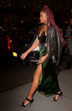 KEKE PALMER Night Out in New York 12/15/2016