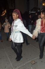 KEKE PALMER Night Out in New York 12/17/2016