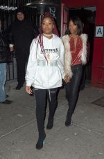 KEKE PALMER Night Out in New York 12/17/2016