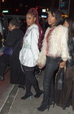 KEKE PALMER Night Out in New York 12/17/2016