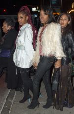KEKE PALMER Night Out in New York 12/17/2016