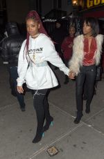 KEKE PALMER Night Out in New York 12/17/2016