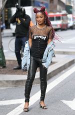 KEKE PALMER Out and About in New York 12/14/2016