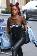 KEKE PALMER Out and About in New York 12/14/2016