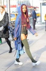 KEKE PALMER Out in New York 12/14/2016