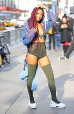 KEKE PALMER Out in New York 12/14/2016