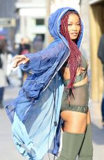 KEKE PALMER Out in New York 12/14/2016