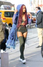 KEKE PALMER Out in New York 12/14/2016