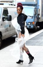 KEKE PALMER Out in New York 12/16/2016