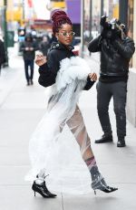 KEKE PALMER Out in New York 12/16/2016