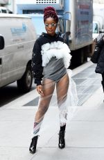 KEKE PALMER Out in New York 12/16/2016