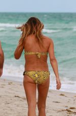 KELLY BENSIMON in Bikini at a Beach in Miami 12/02/2016