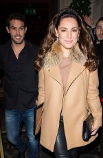 KELLY BROOK Leaves Steam & Rye in London 12/22/2016