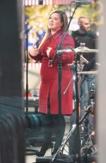 KELLY CLARKSON on the Set of Good Morning America in New York 12/05/2016