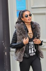 KELLY GALE and Johannes Jarl Out in Paris 11/29/2016