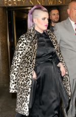 KELLY OSBOURNE Leaves Late Night with Seth Meyers in New York 12/21/2016