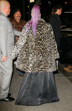 KELLY OSBOURNE Leaves Late Night with Seth Meyers in New York 12/21/2016
