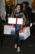 KELLY OSBOURNE Out for Christmas Shopping in West Hollywood 12/16/2016