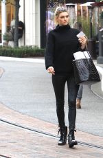 KELLY ROHRBACH Shopping at The Grove in Los Angeles 12/15/2016