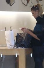 KELLY ROHRBACH Shopping at The Grove in Los Angeles 12/15/2016