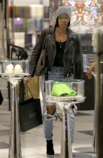 KELLY ROWLAND in Ripped Jeans Out in Beverly Hills 12/20/2016