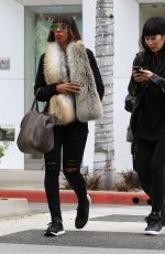 KELLY ROWLAND Out and About in Beverly Hills 12/21/2016