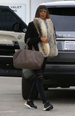 KELLY ROWLAND Out and About in Beverly Hills 12/21/2016