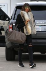 KELLY ROWLAND Out and About in Beverly Hills 12/21/2016