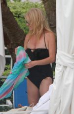 KELLYANNE CONWAY in Swumsuit at a Pool in Miami 11/28/2016