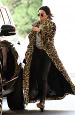 KENDALL JENNER at a Gas Station in Beverly Hills 12/07/2016