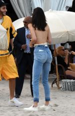 KENDALL JENNER at the Beach in Miami 12/04/2016