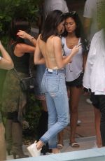 KENDALL JENNER at the Beach in Miami 12/04/2016