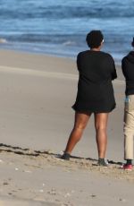 KENDALL JENNER, GIGI HADID and ASHLEY GRAHAM on the Set of a Photoshoot in Malibu 12/19/2016