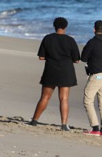 KENDALL JENNER, GIGI HADID and ASHLEY GRAHAM on the Set of a Photoshoot in Malibu 12/19/2016