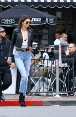 KENDALL JENNER in Jeans Out and About in Los Angeles 12/15/2016