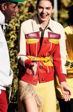 KENDALL JENNER in Vogue Magazine, January 2017 Issue