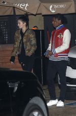 KENDALL JENNER Leaves Nobu in Malibu 12/11/2016