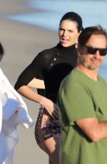 KENDALL JENNER on the Set of a Photoshoot at a Beach in Malibu 12/19/2016