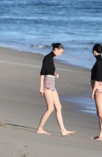 KENDALL JENNER on the Set of a Photoshoot at a Beach in Malibu 12/19/2016