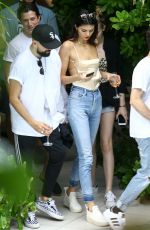 KENDALL JENNER Out and About in Miami 12/04/2016