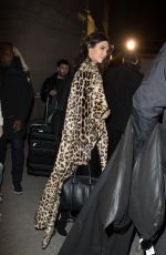 KENDALL JENNER Out for Dinner in Paris 11/30/2016
