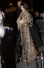 KENDALL JENNER Out for Dinner in Paris 11/30/2016