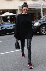 KENDALL JENNER Out for Lunch in West Hollywood 12/22/2016