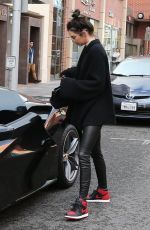 KENDALL JENNER Out for Lunch in West Hollywood 12/22/2016