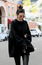 KENDALL JENNER Out for Shopping in Beverly Hills 12/22/2016
